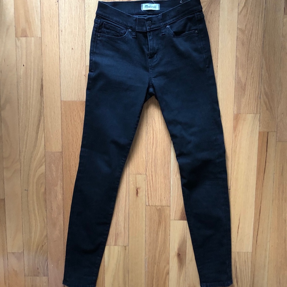 Madewell Black Skinny Skinny Jeans